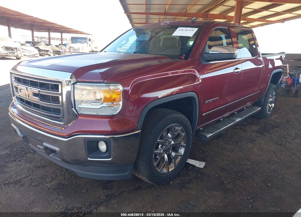 2014 GMC SIERRA 1500 SLT VIN: 3GTP1VECXEG203153