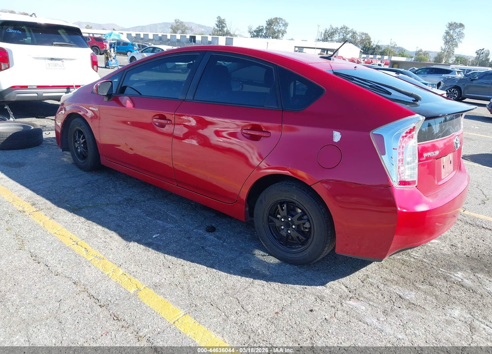 2012 TOYOTA PRIUS THREE VIN: JTDKN3DU5C1579817