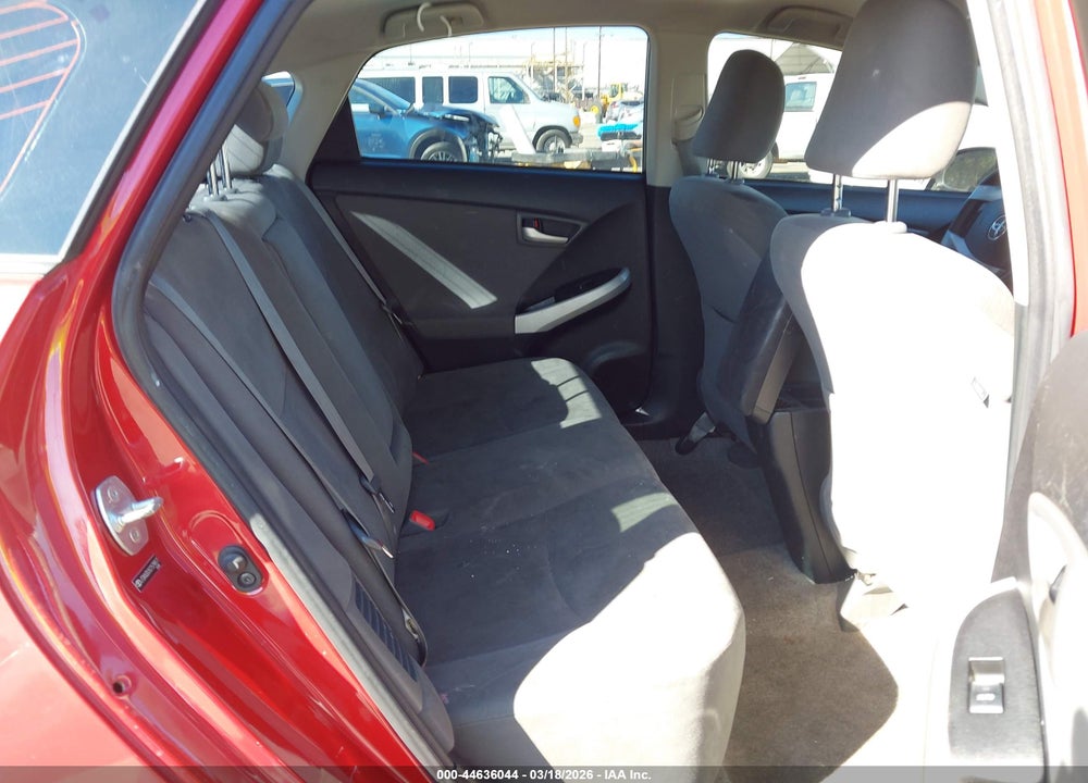 2012 TOYOTA PRIUS THREE VIN: JTDKN3DU5C1579817