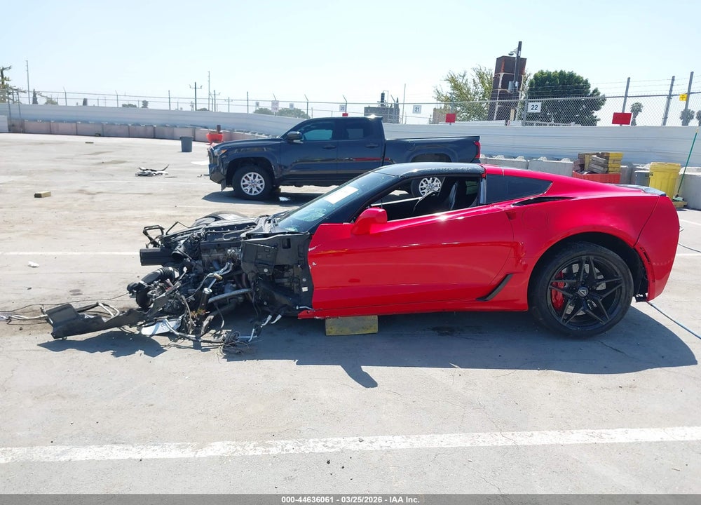 2017 CHEVROLET CORVETTE Z06 VIN: 1G1YS2D61H5607054