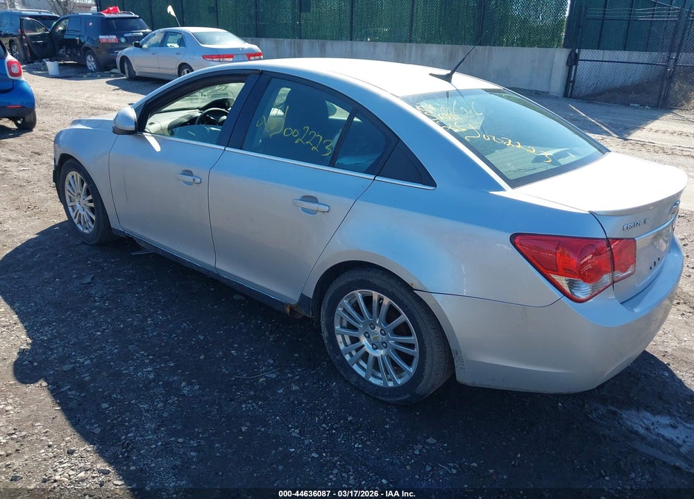 2011 CHEVROLET CRUZE ECO VIN: 1G1PJ5S98B7242266