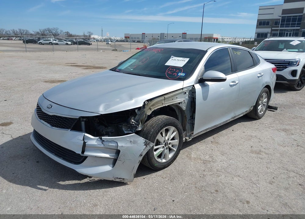 2016 KIA OPTIMA LX VIN: 5XXGT4L34GG033725