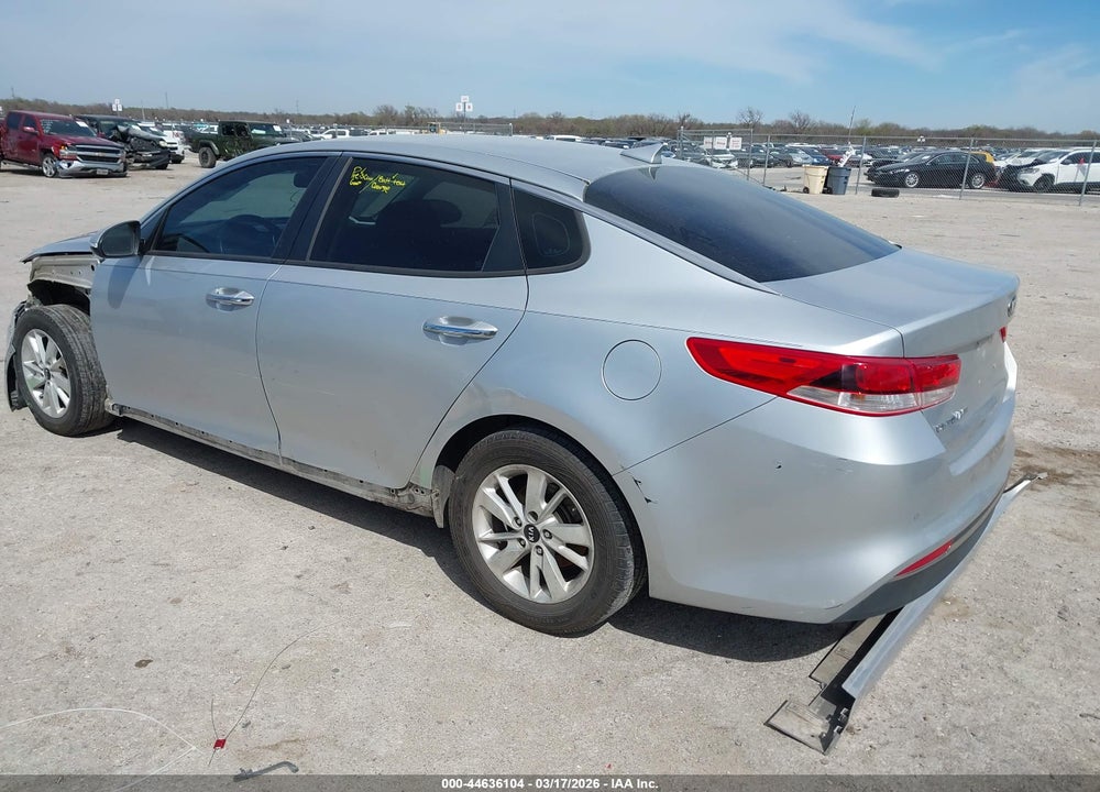 2016 KIA OPTIMA LX VIN: 5XXGT4L34GG033725