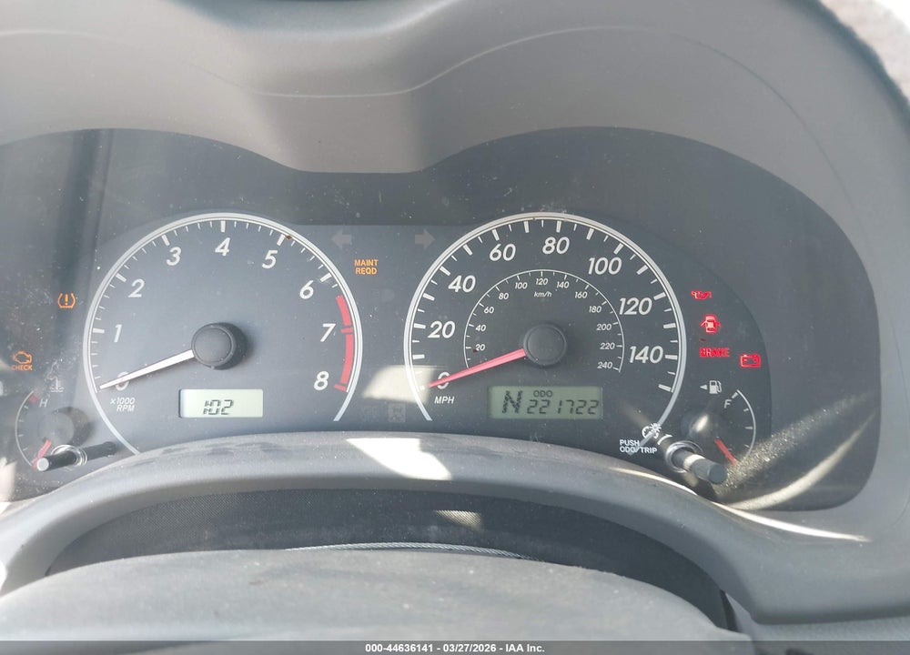 2009 TOYOTA COROLLA LE VIN: JTDBL40EX99037486