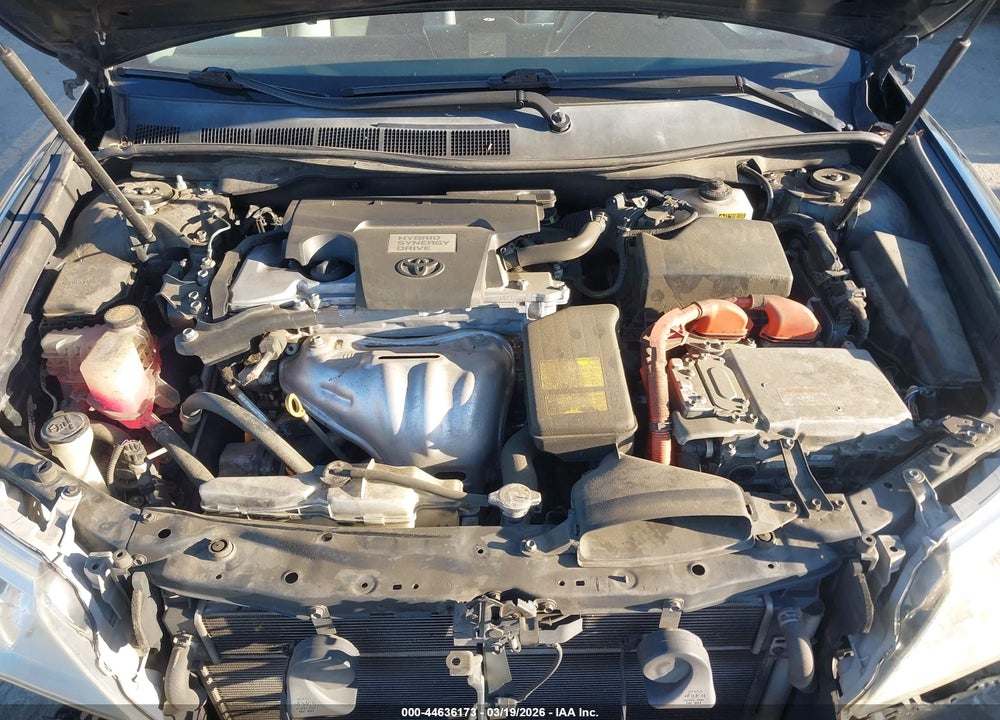 2014 TOYOTA CAMRY HYBRID XLE VIN: 4T1BD1FK4EU112047