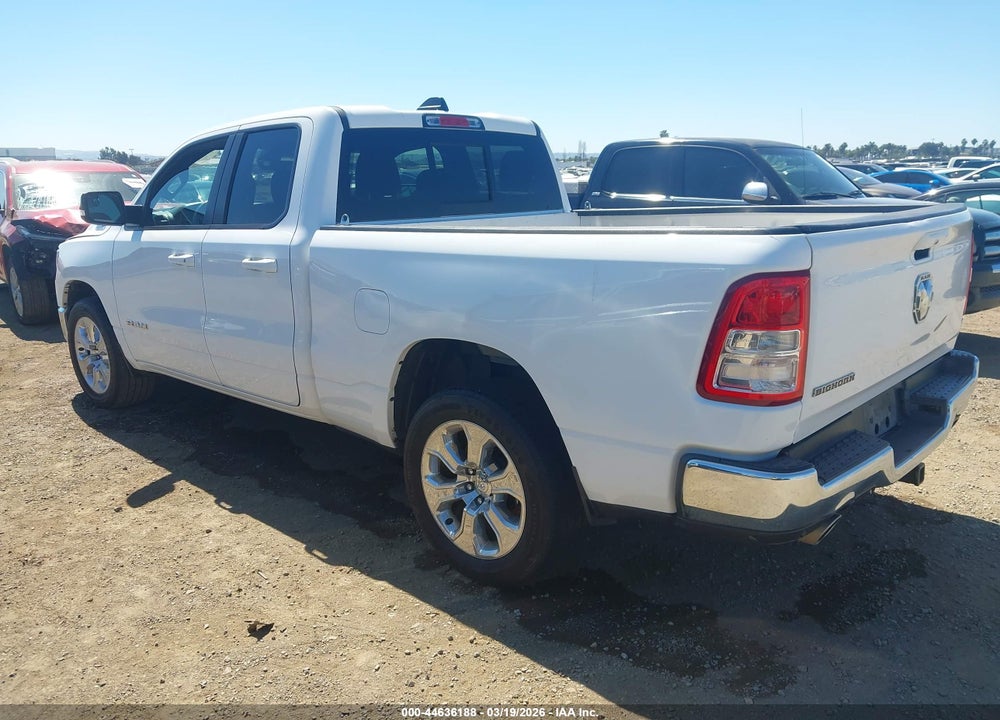 2021 RAM 1500 BIG HORN  4X2 6'4 BOX VIN: 1C6RREBT7MN709557