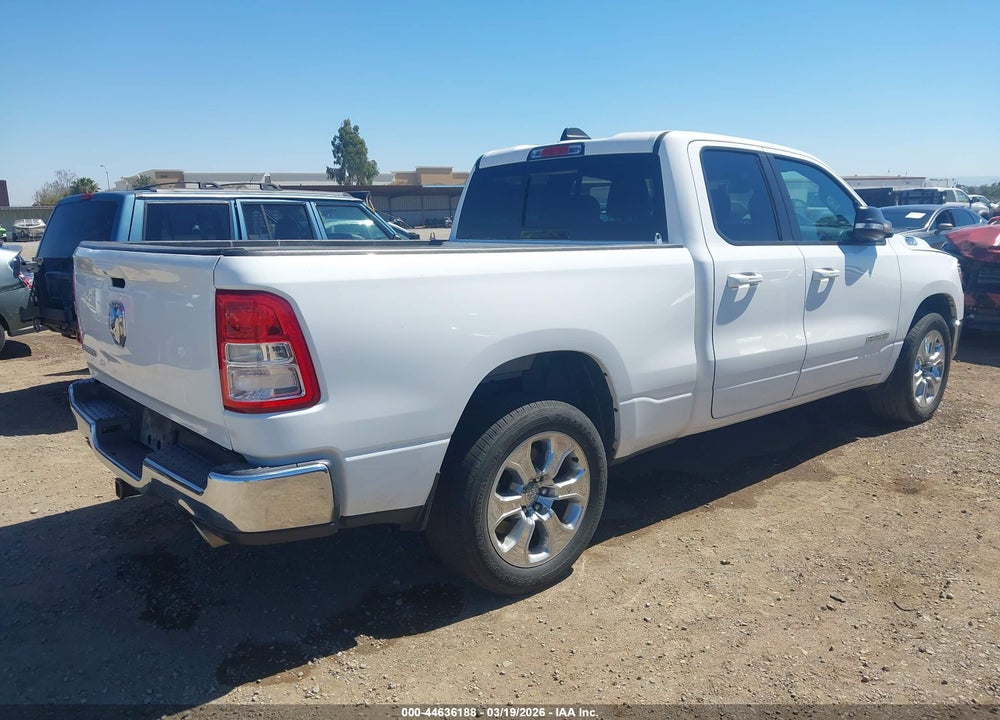 2021 RAM 1500 BIG HORN  4X2 6'4 BOX VIN: 1C6RREBT7MN709557