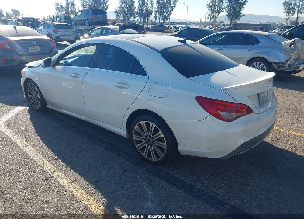 2018 MERCEDES-BENZ CLA 250 VIN: WDDSJ4EB3JN677819