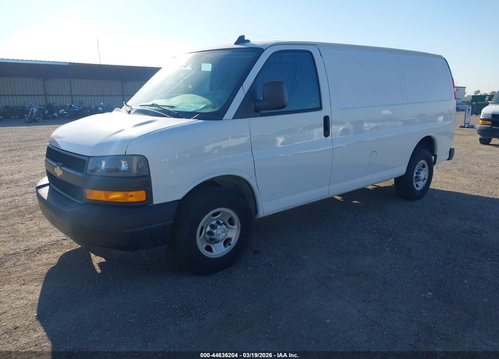 2018 CHEVROLET EXPRESS 2500 WORK VAN VIN: 1GCWGAFG5J1272412