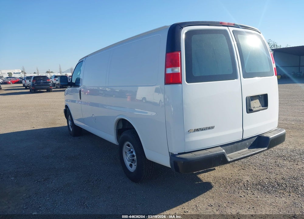 2018 CHEVROLET EXPRESS 2500 WORK VAN VIN: 1GCWGAFG5J1272412