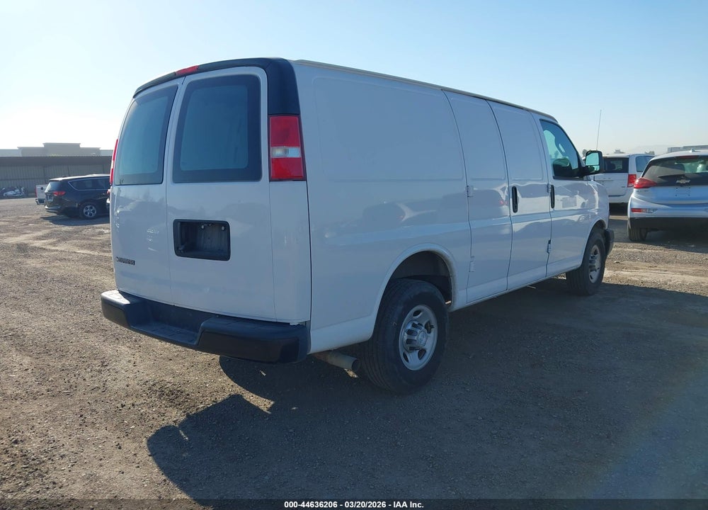 2018 CHEVROLET EXPRESS 2500 WORK VAN VIN: 1GCWGAFG6J1276761