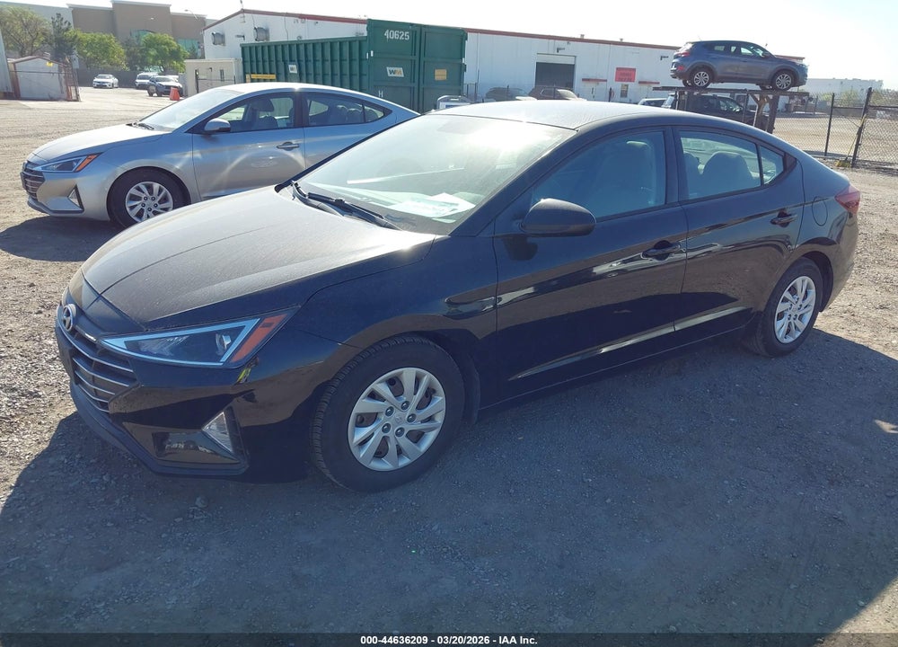 2019 HYUNDAI ELANTRA SE VIN: 5NPD74LF9KH438090