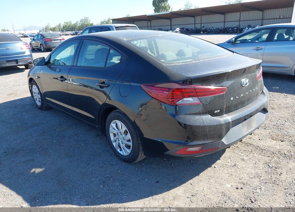 2019 HYUNDAI ELANTRA SE VIN: 5NPD74LF9KH438090