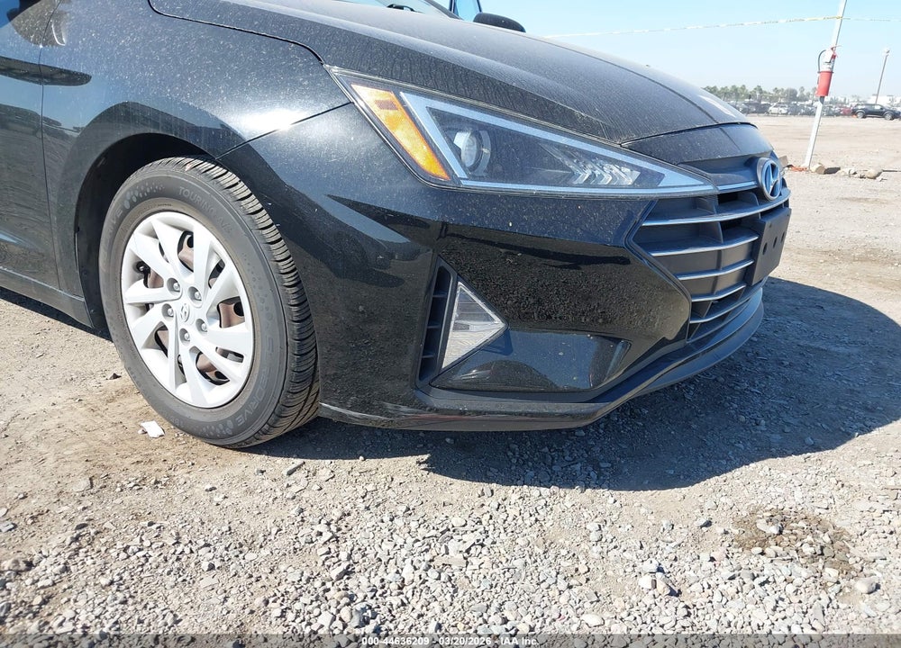 2019 HYUNDAI ELANTRA SE VIN: 5NPD74LF9KH438090