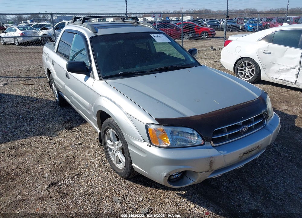 2006 SUBARU BAJA SPORT VIN: 4S4BT62C067102047