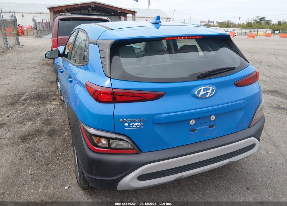 2022 HYUNDAI KONA SE VIN: KM8K22AB6NU881393