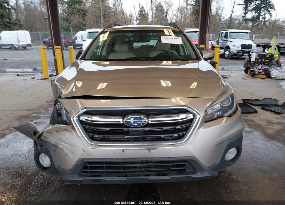 2019 SUBARU OUTBACK 2.5I PREMIUM VIN: 4S4BSAFC5K3235940