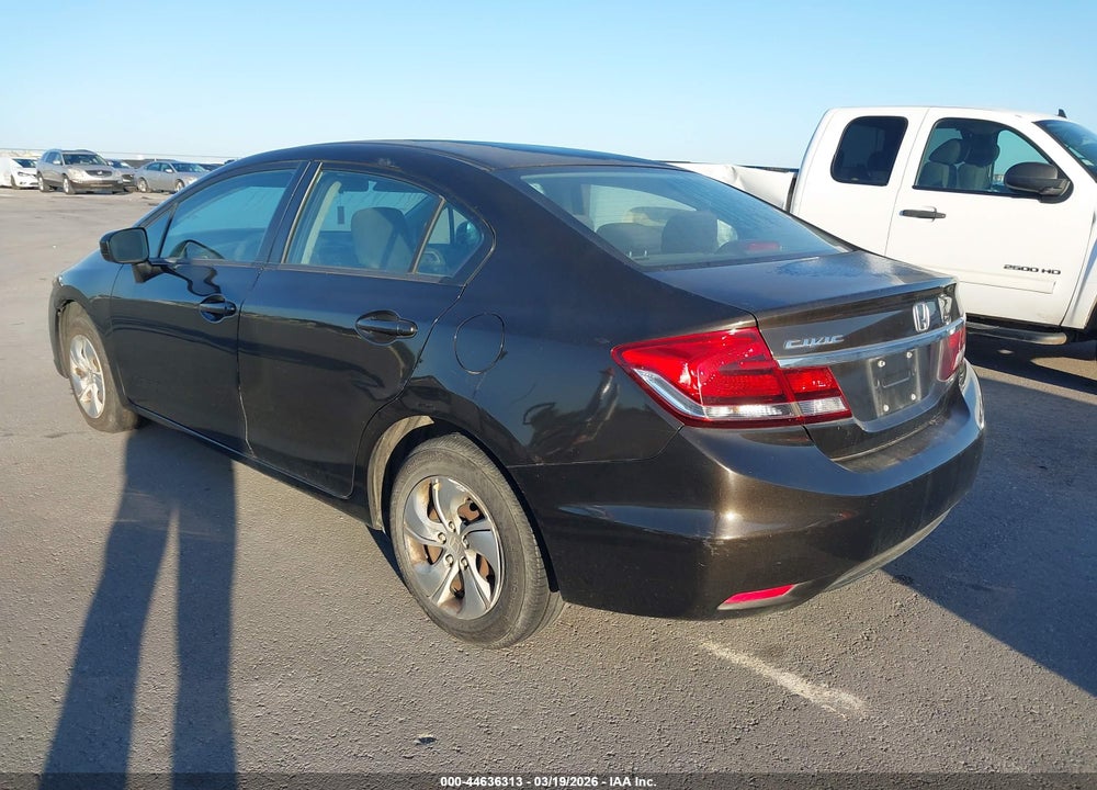 2014 HONDA CIVIC LX VIN: 2HGFB2F50EH539662