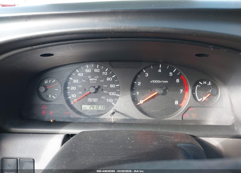 2000 NISSAN FRONTIER SE-V6/XE-V6 VIN: 1N6ED27Y4YC337778