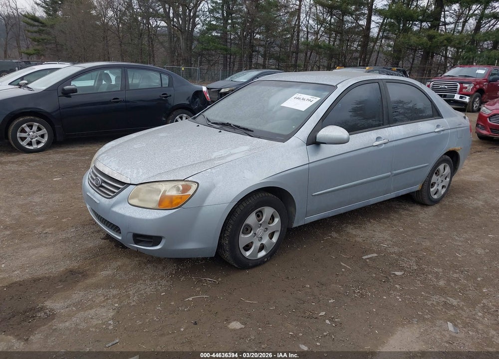 2008 KIA SPECTRA LX VIN: KNAFE122285574496