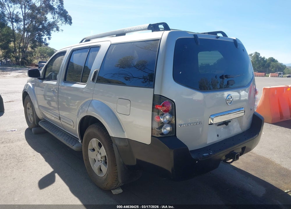 2006 NISSAN PATHFINDER SE VIN: 5N1AR18U46C623468