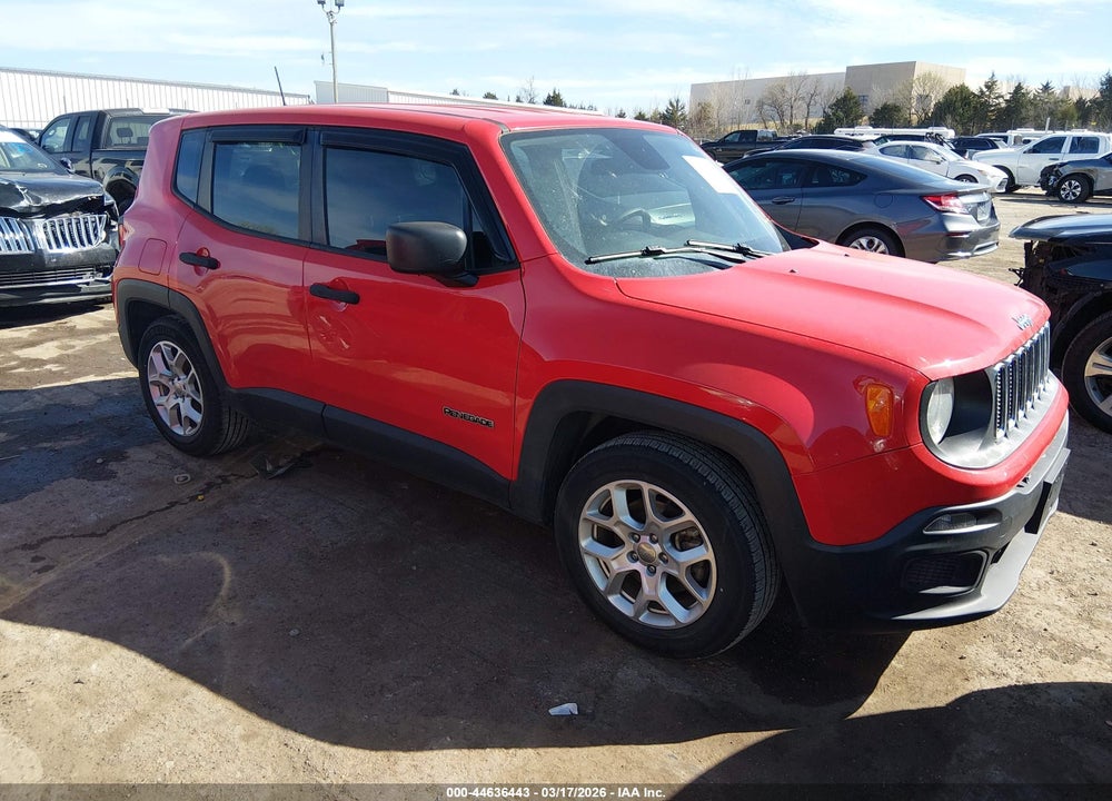 2018 JEEP RENEGADE SPORT FWD VIN: ZACCJAAB9JPH19680