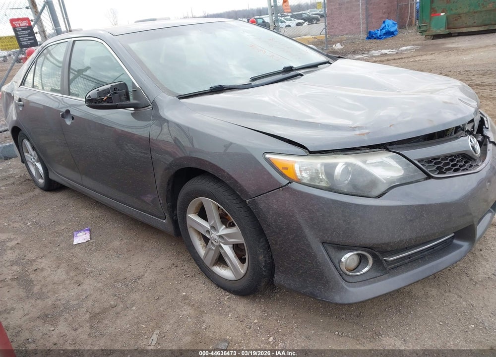 2012 TOYOTA CAMRY SE VIN: 4T1BF1FK8CU087449