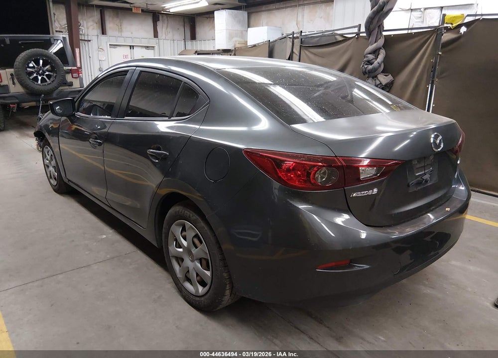 2015 MAZDA 3 I SV VIN: JM1BM1T79F1246589