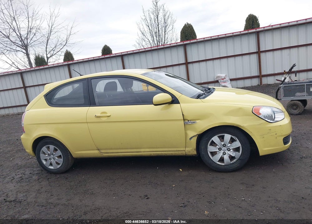2010 HYUNDAI ACCENT GS VIN: KMHCM3AC9AU167958
