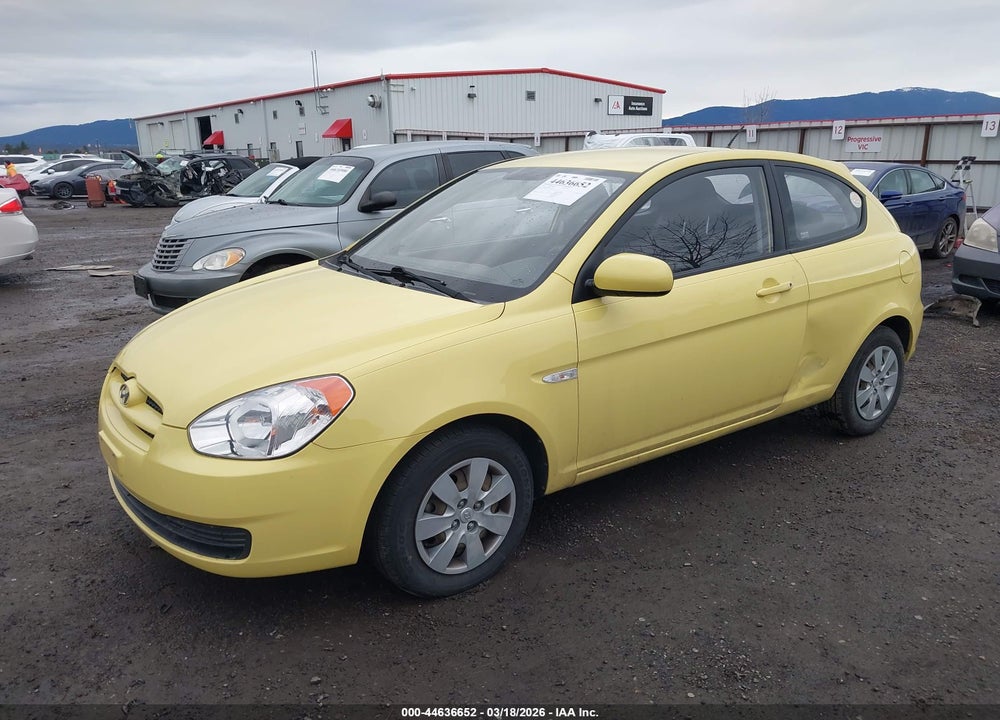 2010 HYUNDAI ACCENT GS VIN: KMHCM3AC9AU167958