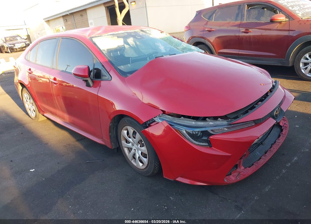 2021 TOYOTA COROLLA LE VIN: JTDEPMAE6MJ166042