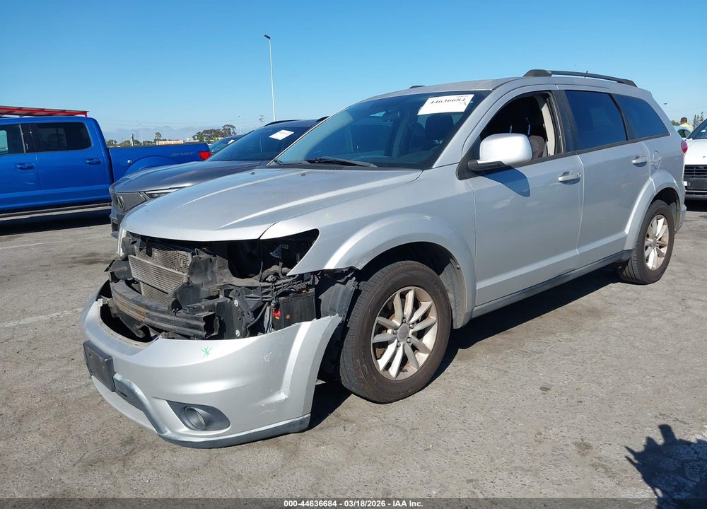 2014 DODGE JOURNEY SXT VIN: 3C4PDCBG0ET270872