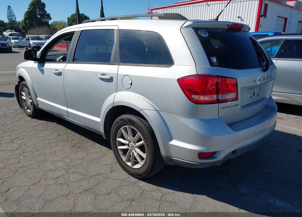 2014 DODGE JOURNEY SXT VIN: 3C4PDCBG0ET270872