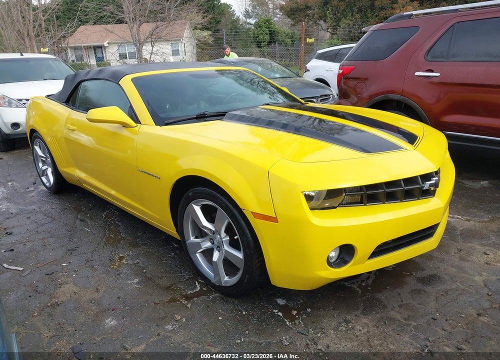2012 CHEVROLET CAMARO 2LT VIN: 2G1FC3D32C9109604