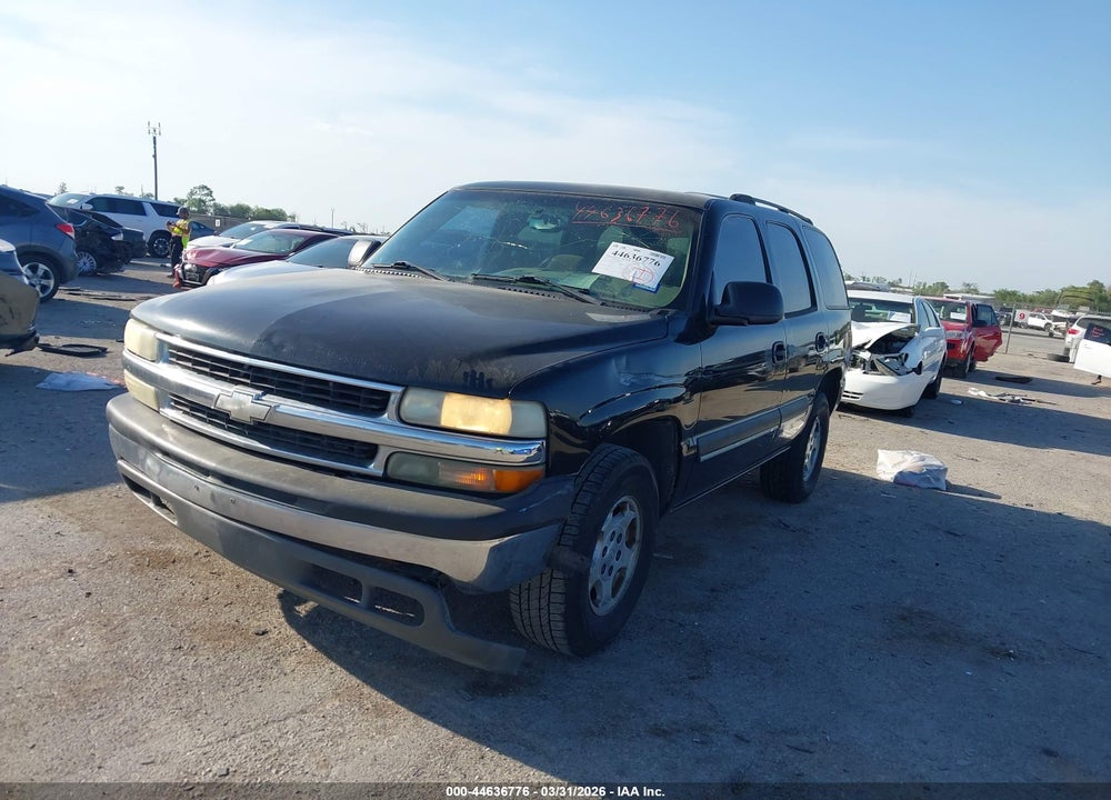2004 CHEVROLET TAHOE LS VIN: 1GNEC13V34R118627