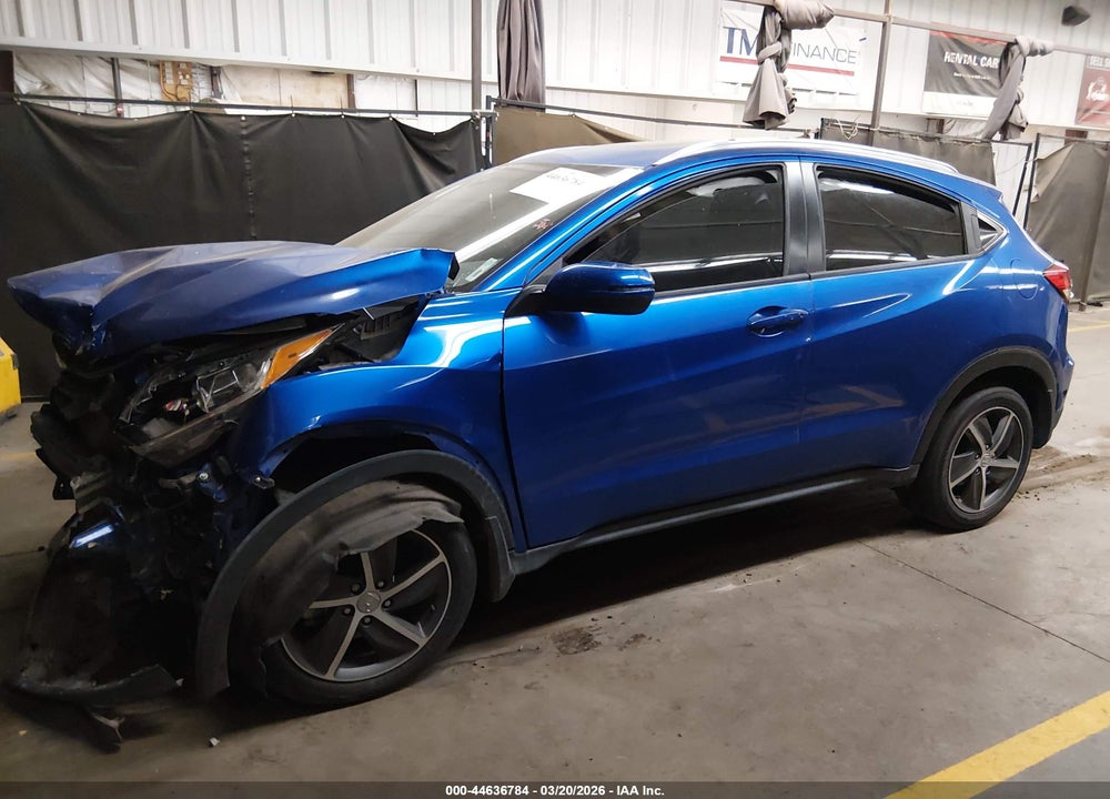2021 HONDA HR-V 2WD EX VIN: 3CZRU5H59MM701190