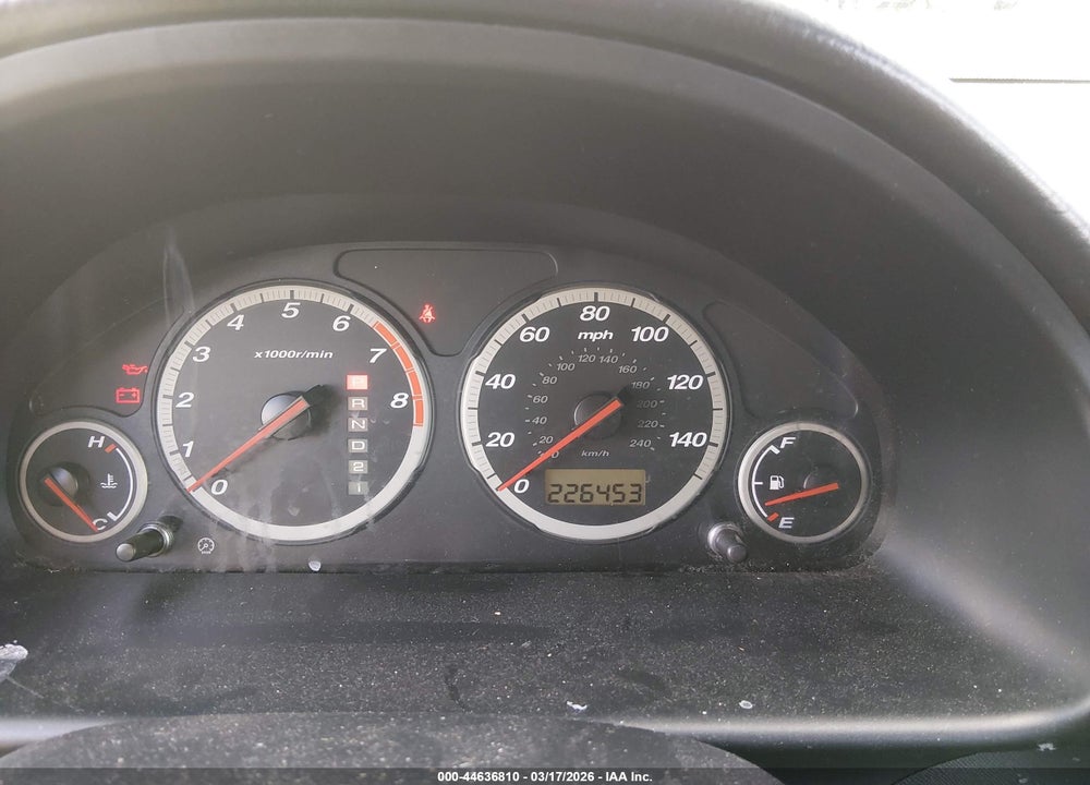 2003 HONDA CR-V EX VIN: SHSRD788X3U142286