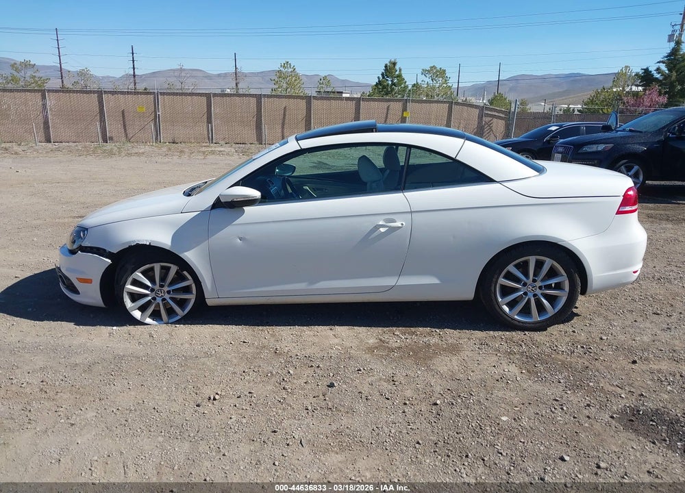 2013 VOLKSWAGEN EOS KOMFORT VIN: WVWBW8AH0DV008005