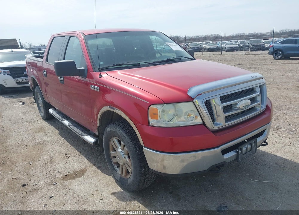2008 FORD F-150 60TH ANNIVERSARY/FX4/KING RANCH/LARIAT/XLT VIN: 1FTPW14VX8FA24288