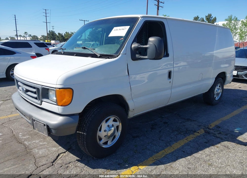 2007 FORD E-150 COMMERCIAL/RECREATIONAL VIN: 1FTNE14W17DA03021
