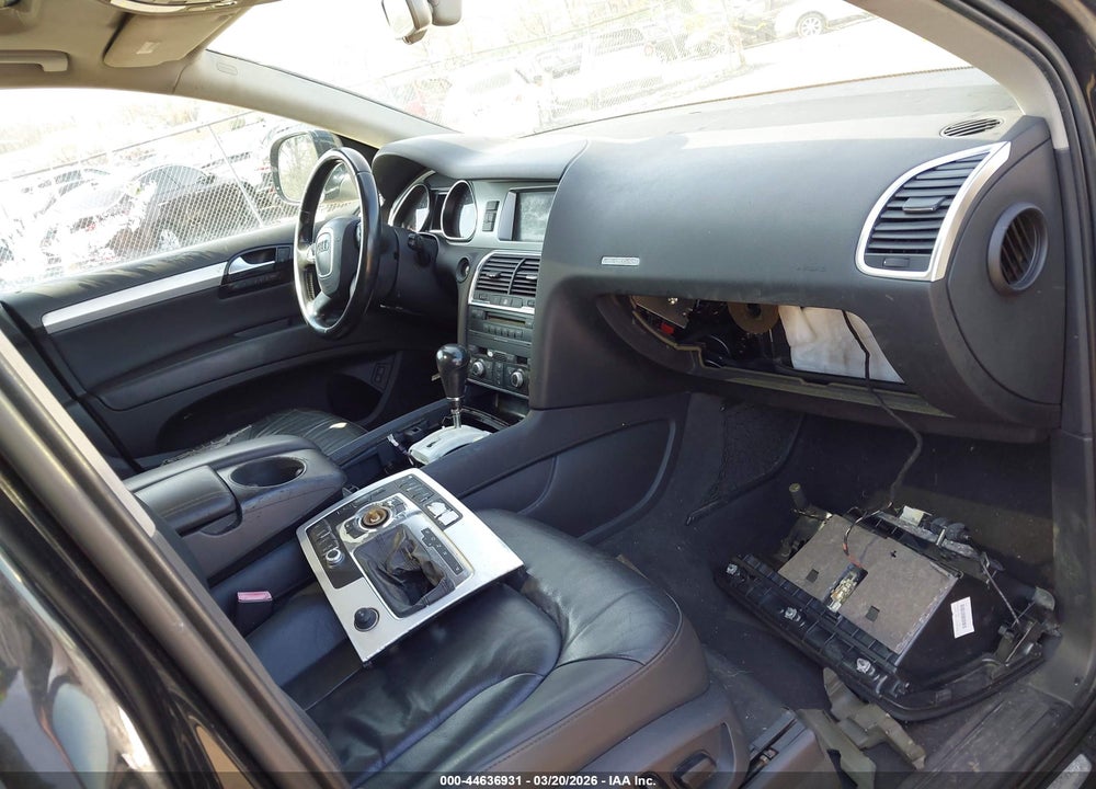 2008 AUDI Q7 3.6 PREMIUM VIN: WA1EY74L38D063829