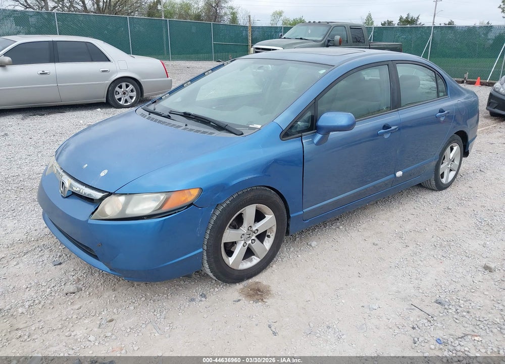 2007 HONDA CIVIC EX VIN: 1HGFA16807L130798