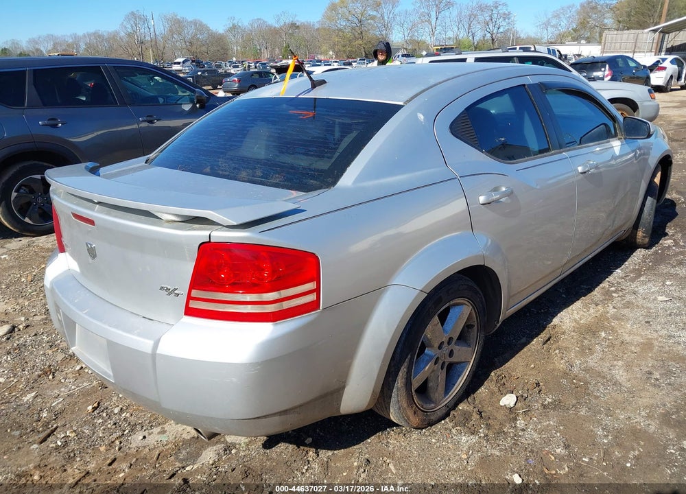 2010 DODGE AVENGER R/T VIN: 1B3CC5FV4AN204617