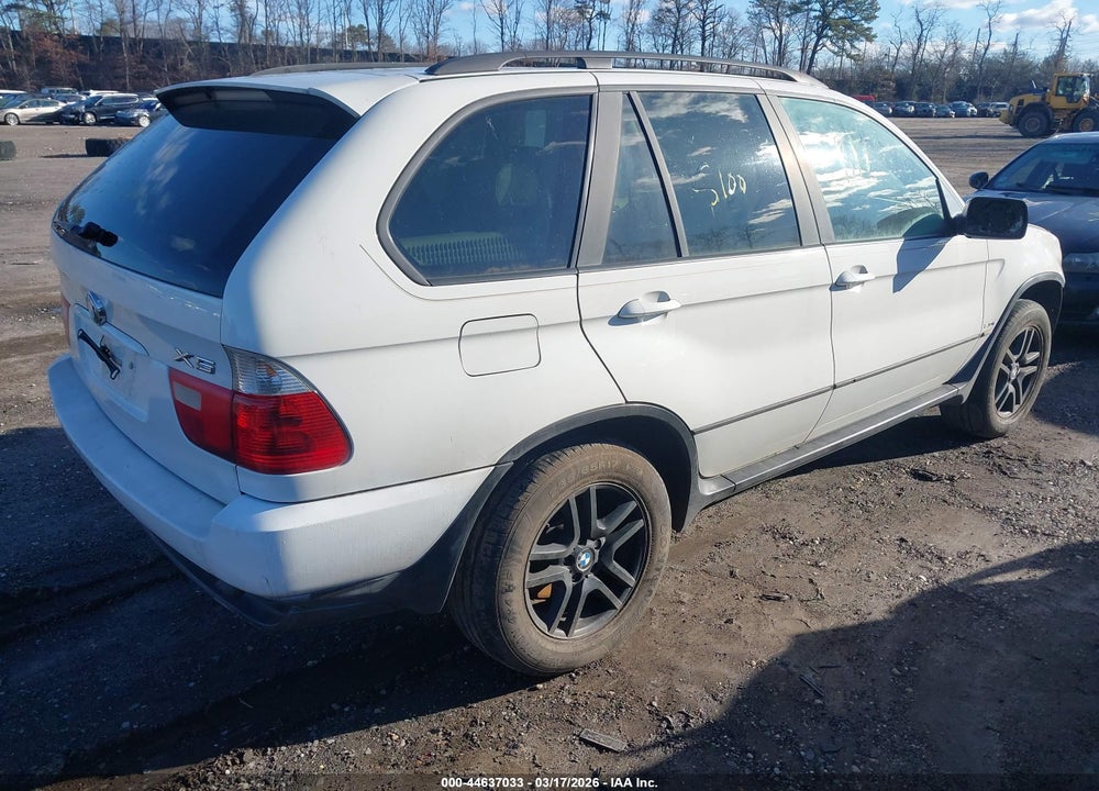 2004 BMW X5 3.0I VIN: 5UXFA13534LU38051