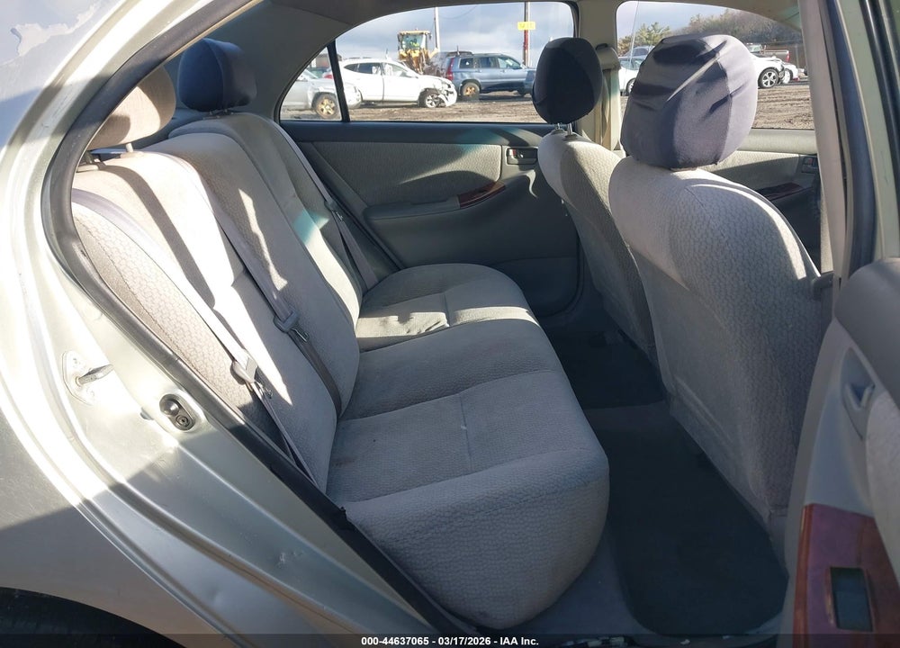2003 TOYOTA COROLLA LE VIN: JTDBR32E730026852