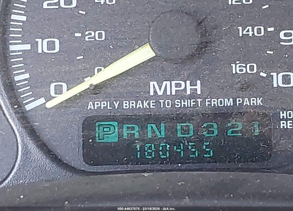 2000 CHEVROLET SILVERADO 1500 VIN: 1GCEK14W7YZ212163