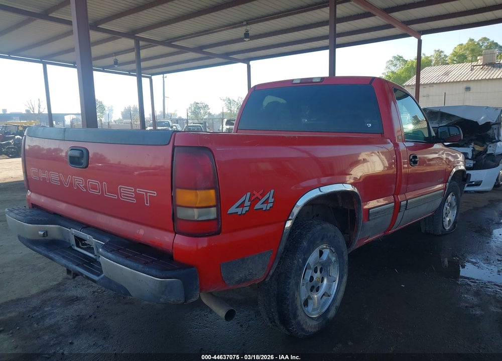2000 CHEVROLET SILVERADO 1500 VIN: 1GCEK14W7YZ212163