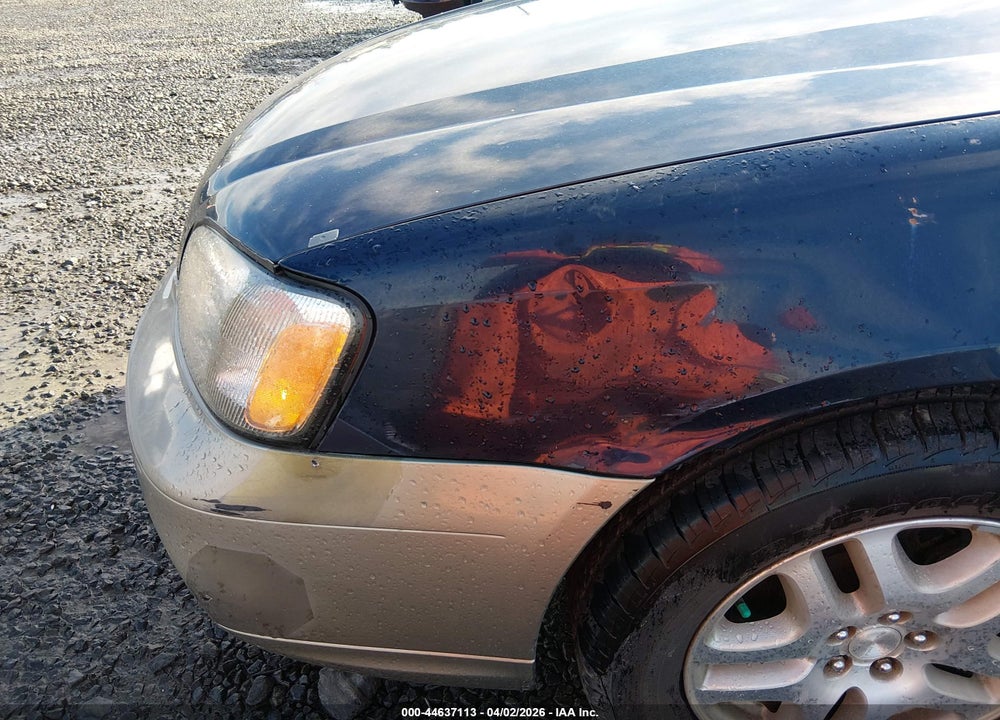 2002 SUBARU OUTBACK VIN: 4S3BH665727663101