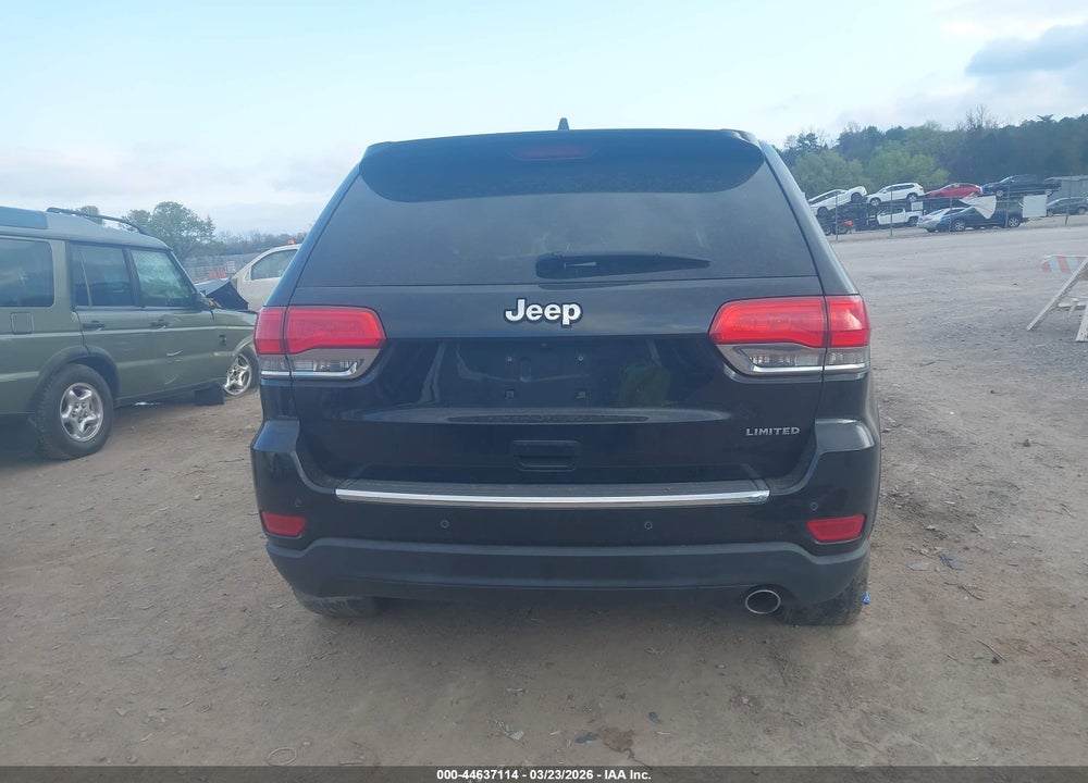 2016 JEEP GRAND CHEROKEE LIMITED VIN: 1C4RJEBG9GC368729