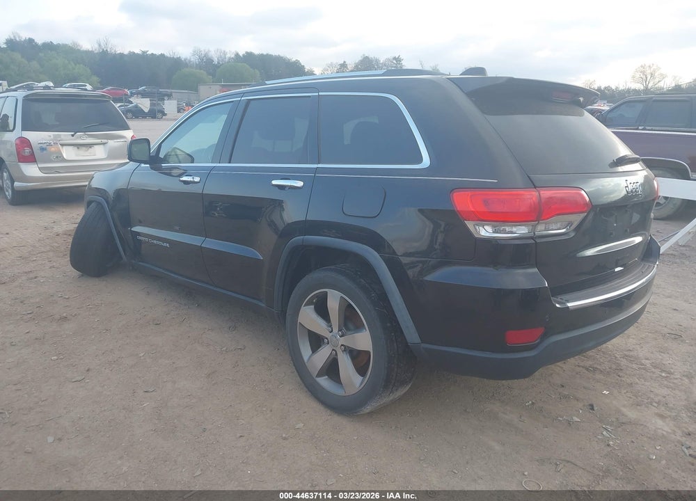 2016 JEEP GRAND CHEROKEE LIMITED VIN: 1C4RJEBG9GC368729